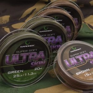 Nadväzcová šnúra Ultra Skin Super Soft zelená 20m 35lb